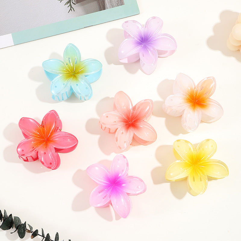 Vibrant Tropical Flower Claw Clips | Unique Hair Accessories | Tristar Boutique