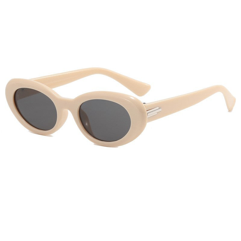 Retro Oval Sunglasses