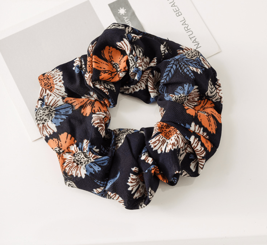 Floral Scrunchies