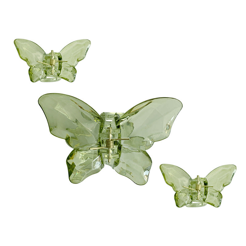 Forest Butterfly Claw Clip Set