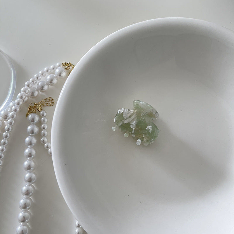 Green Matcha Claw Clips