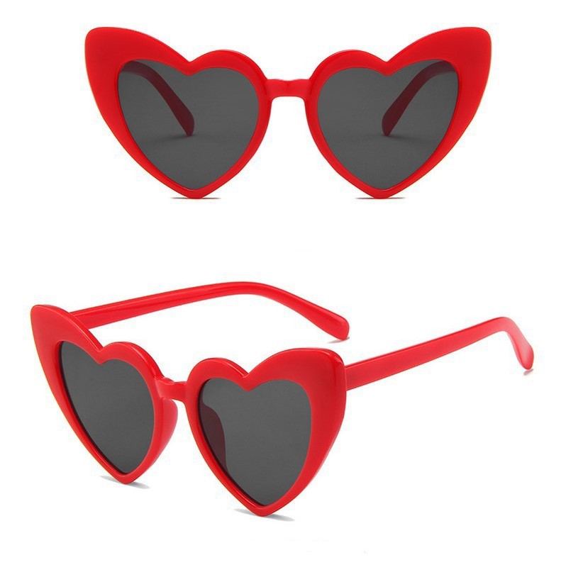 Heart-Shaped Cat Eye Sunglasses