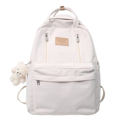 Double Zipper Backpack