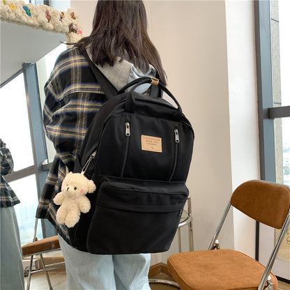 Double Zipper Backpack