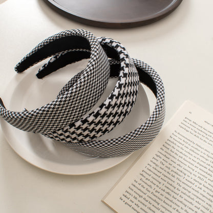 Houndstooth Thick Headband