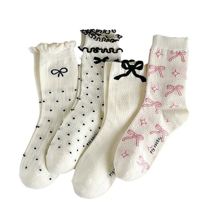 Coquette Bow Socks