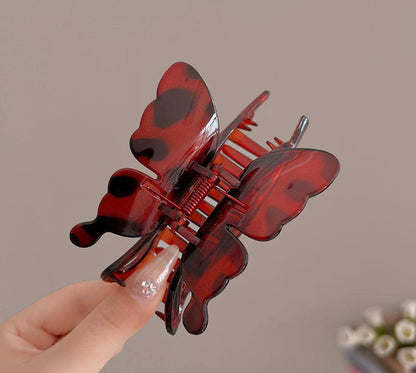 Retro Butterfly Claw Clip