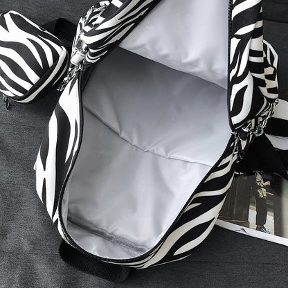 Animal Print Backpack