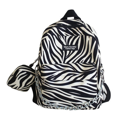 Animal Print Backpack