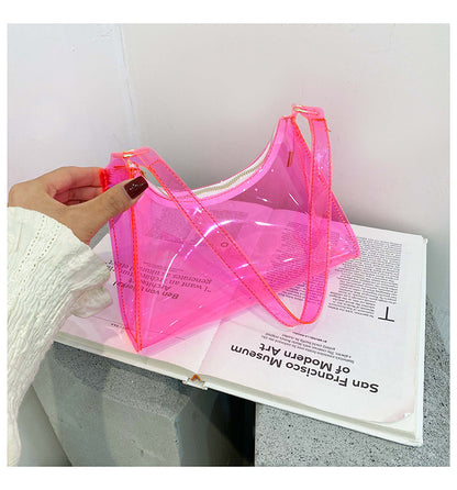 Clear Jelly Shoulder Bag