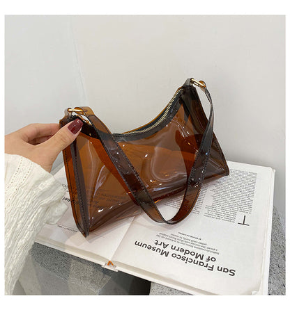 Clear Jelly Shoulder Bag