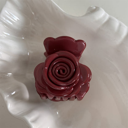 Rose Hair Claw Clip