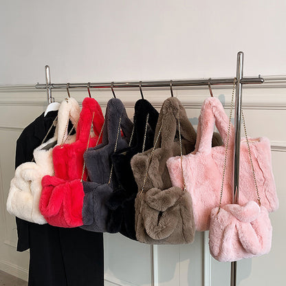 Fur Tote Bag