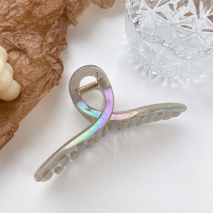 Colorful Iridescent Claw Clip