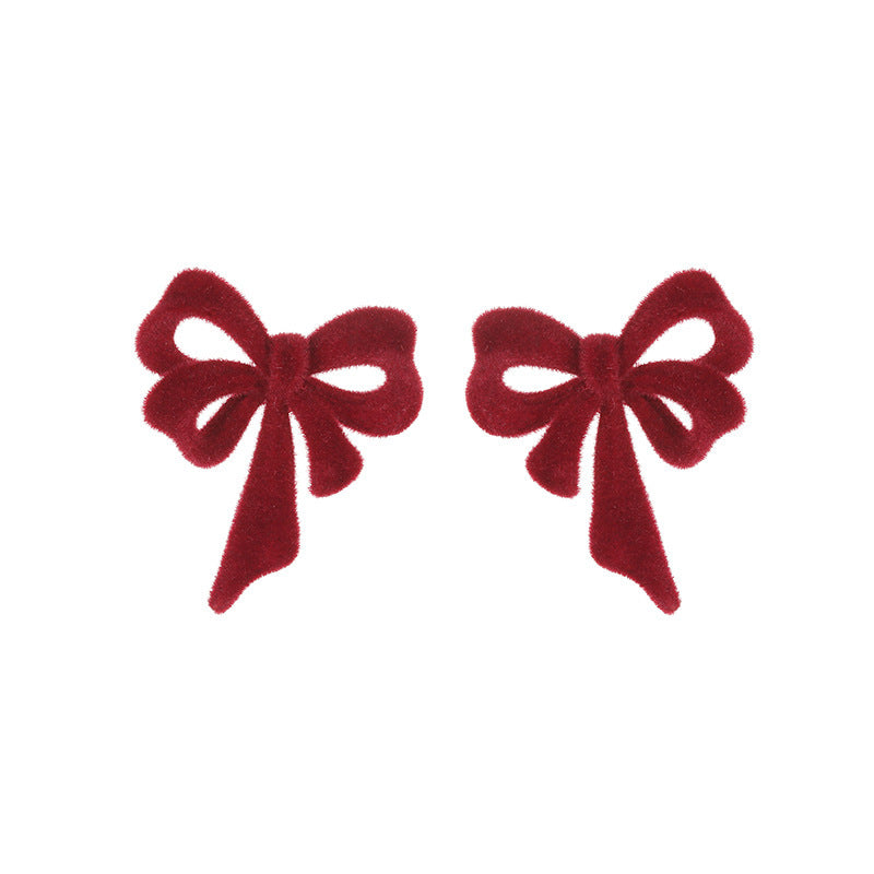 Velvet Bow Earrings