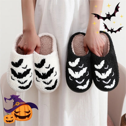 Halloween Bat Slippers