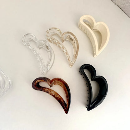 Heart Claw Clip