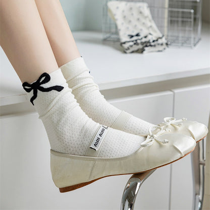 Coquette Bow Socks