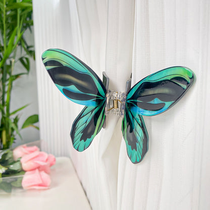 Real Butterfly Claw Clips