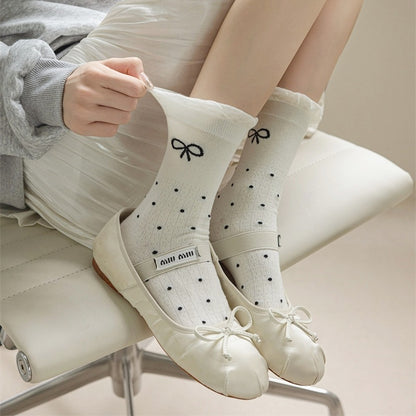 Coquette Bow Socks