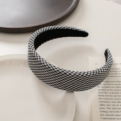 Houndstooth Thick Headband