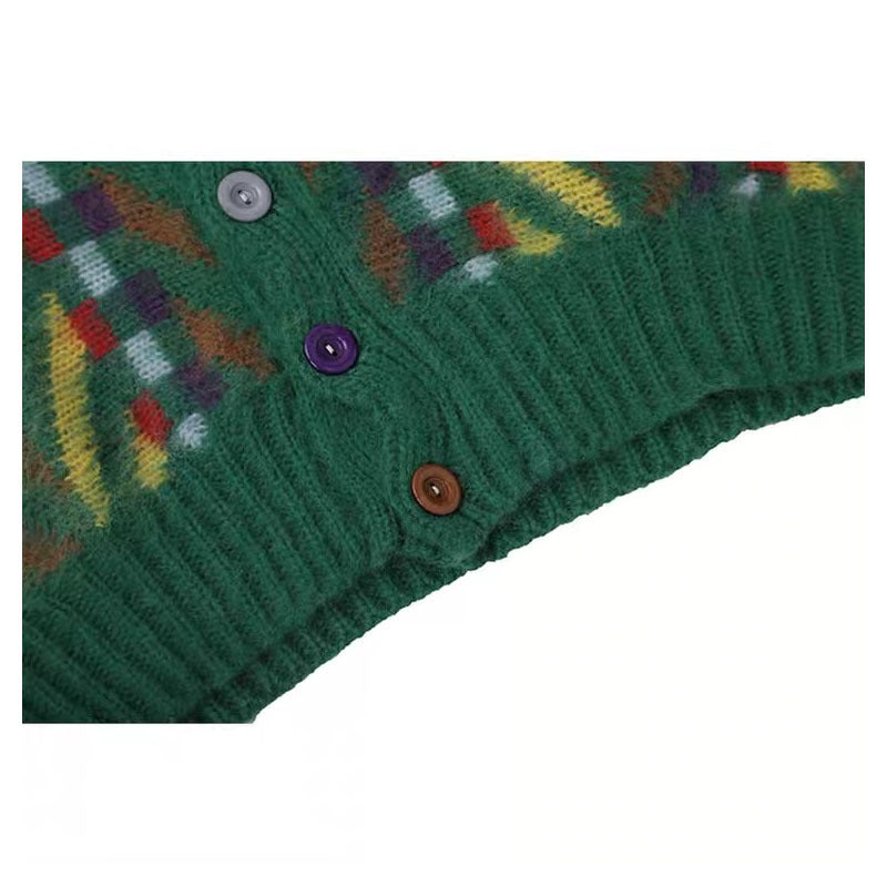 Retro Christmas Cardigan