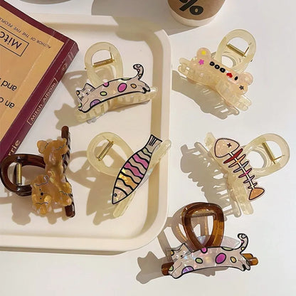 Cute Cartoon Claw Clips