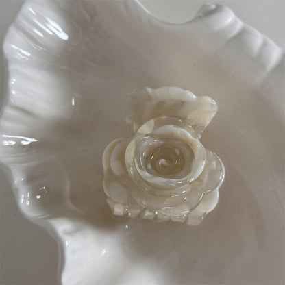 Rose Hair Claw Clip