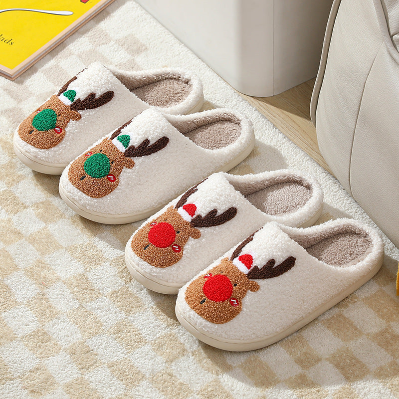 Rudolph the Red-Nosed Reindeer Christmas Slippers