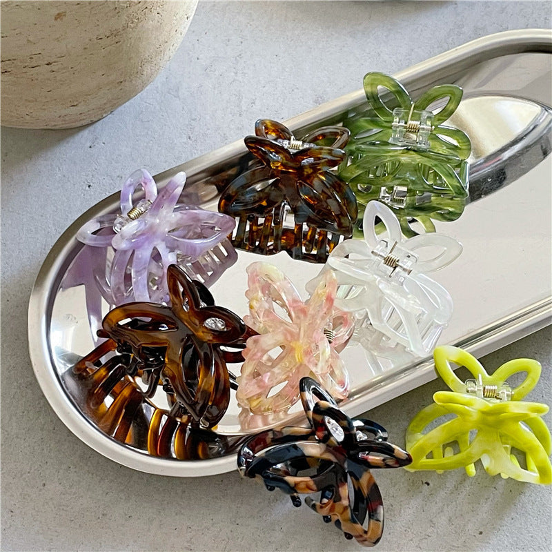 Small Hollow Butterfly Claw Clip