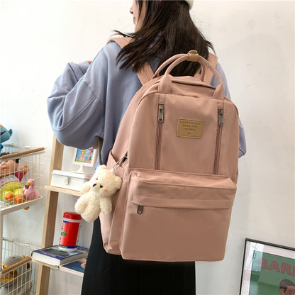 Double Zipper Backpack