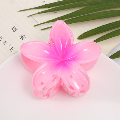 Tropical Flower Claw Clip