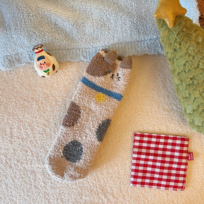 Plush Cat Socks