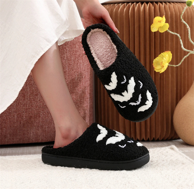 Halloween Bat Slippers