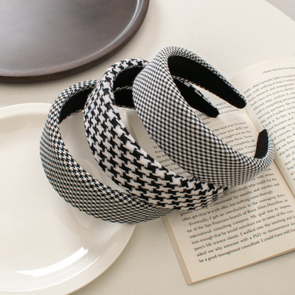 Houndstooth Thick Headband