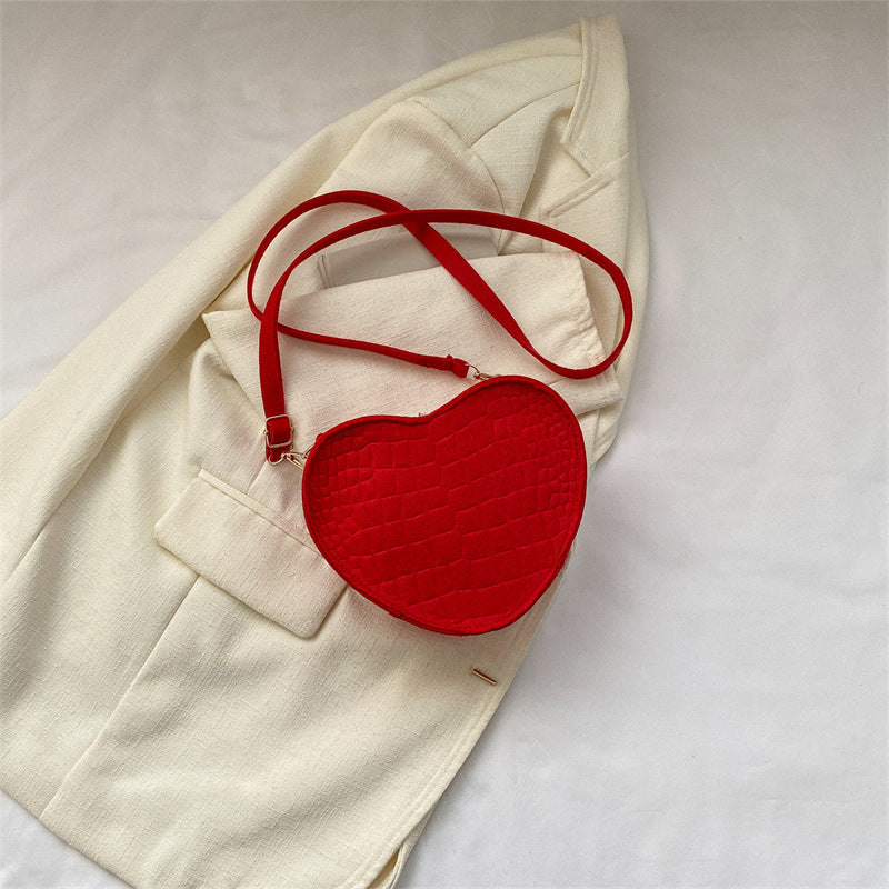 Heart Shaped Shoulder Bag