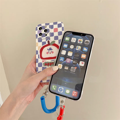 Chessboard Cartoon Phone Case