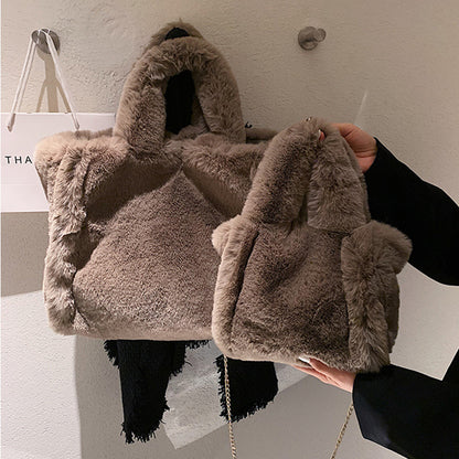 Fur Tote Bag