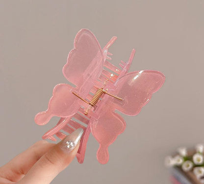 Retro Butterfly Claw Clip