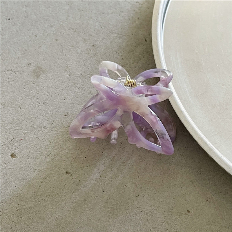 Small Hollow Butterfly Claw Clip