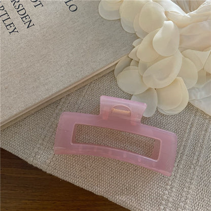 Soft Pink Claw Clips