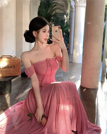 Fairy Pink Maxi Dress