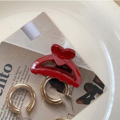 Red Mini Claw Clips