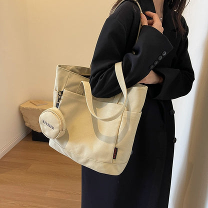 Commuter Tote Bag with Mini Purse