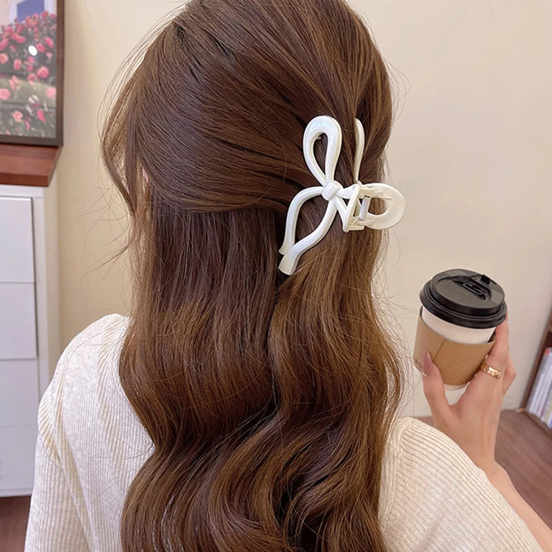 Simple Ribbon Claw Clip