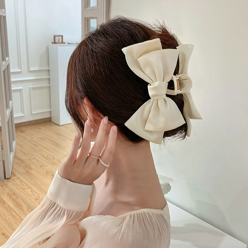 Bow Ribbon Hair Claw Clip