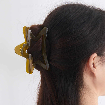 Star Hair Claw Clip