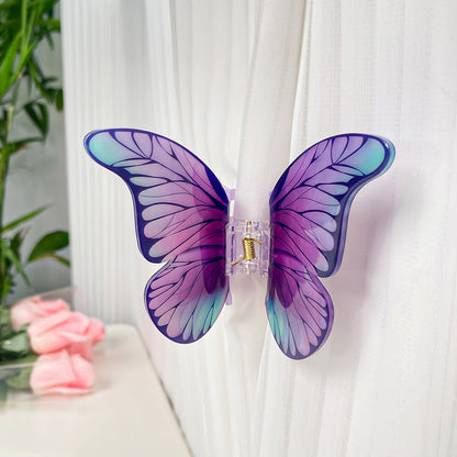 Real Butterfly Claw Clips