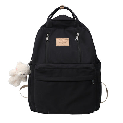 Double Zipper Backpack