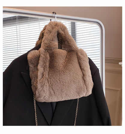 Fur Tote Bag